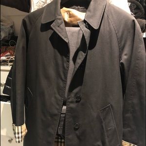 Burberry raincoat